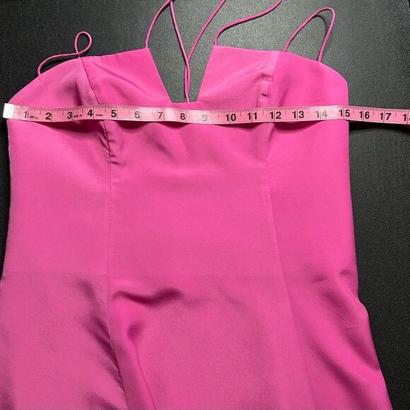 Keepsake The Label Hot Pink Strappy Back Mini Dress - Picture 10 of 11